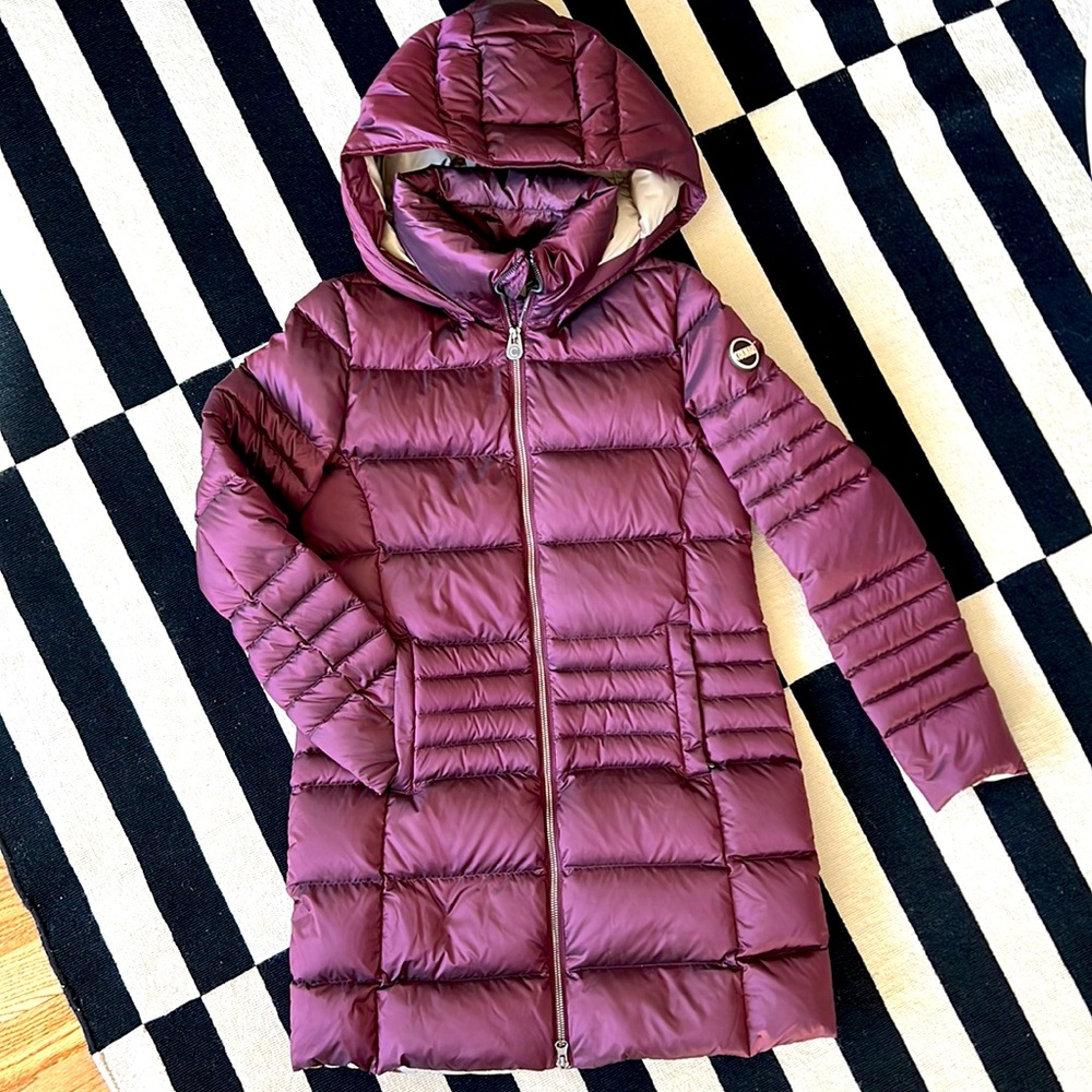 NWT Colmar Iridescent Down Jacket Size XS/0/EU 40